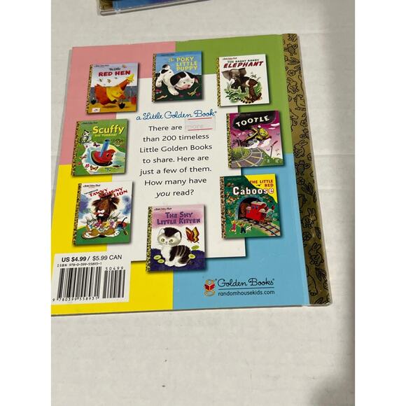 Lot of 5 Little Golden Books – Elmo Loves You, Black Panther, Trolls, Simone - Picture 3 of 11